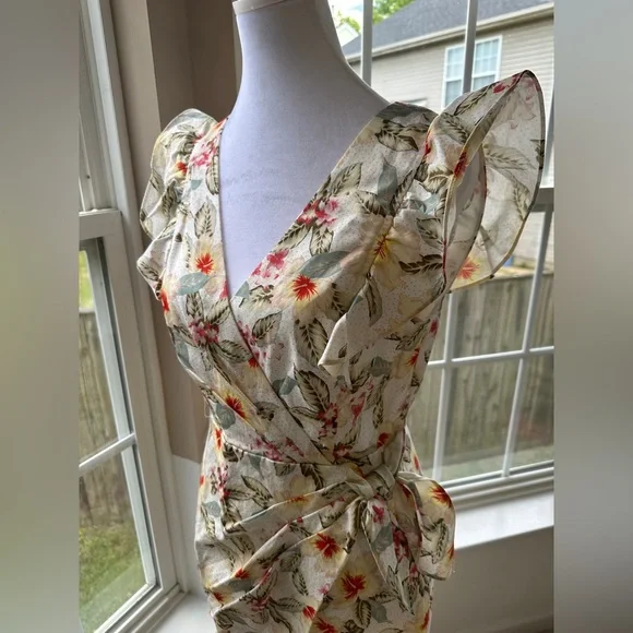 Rebecca Taylor Midi Dress - Picture 2 of 12